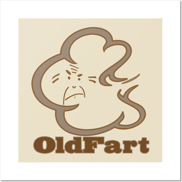 Old Fart Ojii-Chan Wall Art by chilangopride